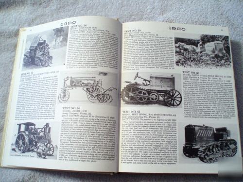 Nebraska tractor tests collectible hardcover book