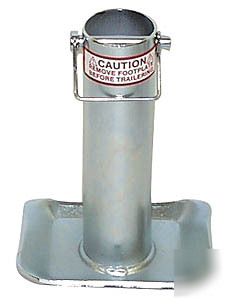New * * bulldog 4'' tall foot pad for trailer jacks