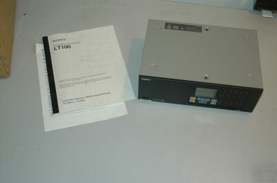 New sony LT100 display unit 