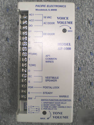 Pacific electronics AF1000 wire amplifier 