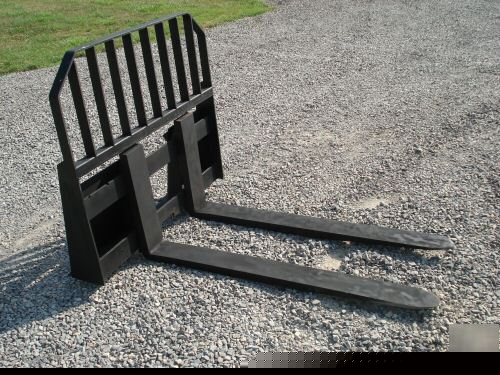 Pallet forks fit bobcat case most skid steer loaders b