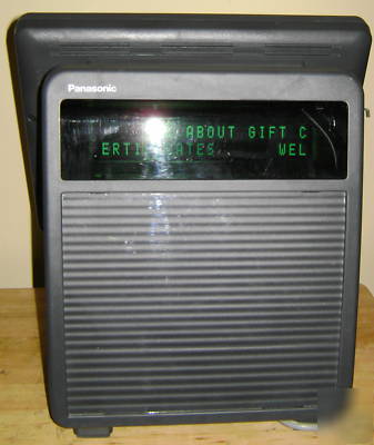 Panasonic pos js-790WS register 