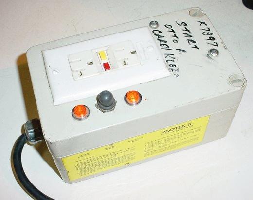 Protek 2 tool interrupter drill stop gfci plug in