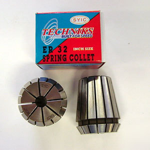 Techniks close tolerance cnc er 32 8-9 mm collet