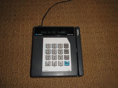 Verifone tranz 380 terminal w/ power cord