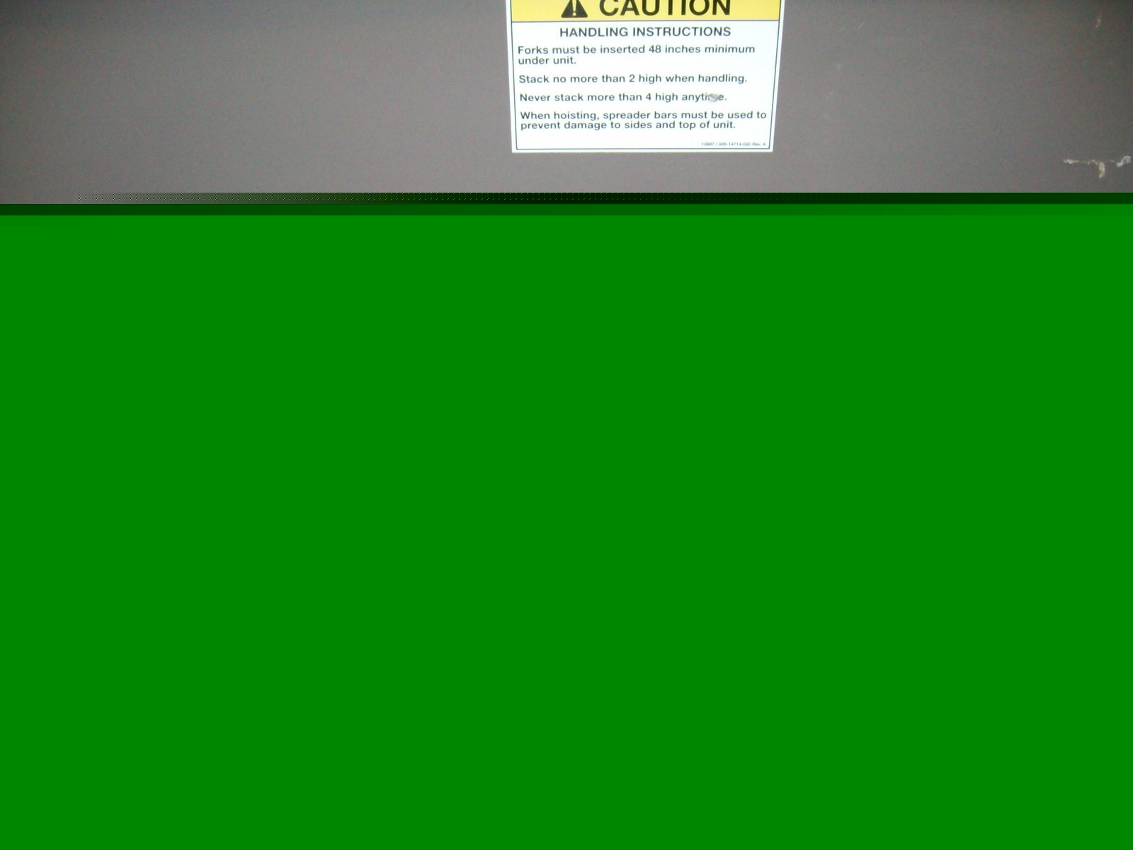 York ACP048G1101322A 4T rooftop air conditioner 153082