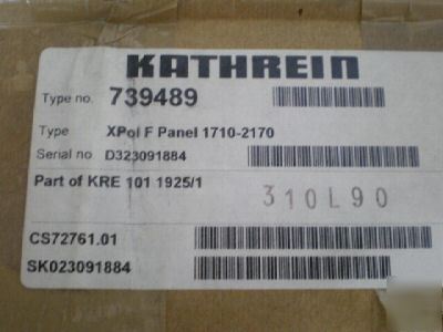  kathrein scala antenna xpol f-panel 1.7 - 2.1 ghz 