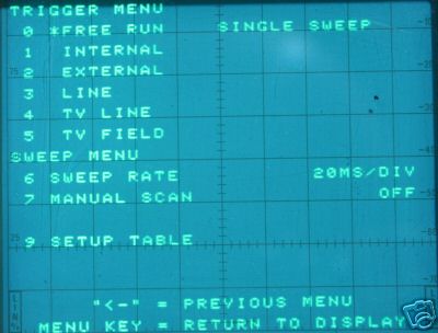 Tektronix 2710 spectrum analyzer + tracking generator