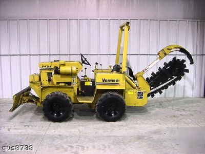 Vermeer v 430 a trencher no backhoe no 