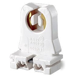 10 leviton fluorescent lamp holders 13353-n med bipin