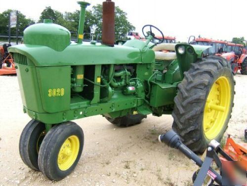 3020 john deere tractor lp propane- ie 4020 3010 2020