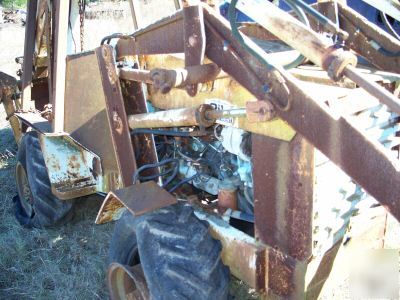 4X4 backhoe with extend a hoe and perkins diesel