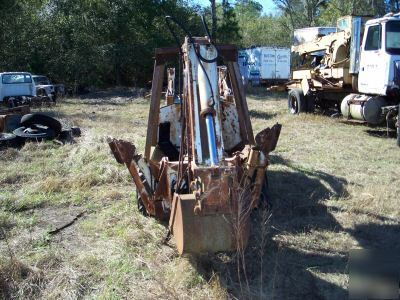 4X4 backhoe with extend a hoe and perkins diesel