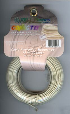 50 foot modular line cord - bell phones- northwestern