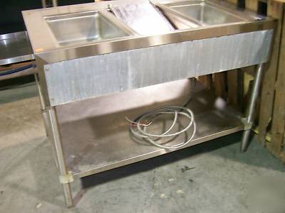 Delfield electric hot food steam table 