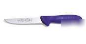 Ergogrip boning knife w/ 5IN blade and red handle