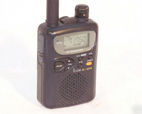 Icom ic-Q7A dual band fm transceiver excellent cond. 