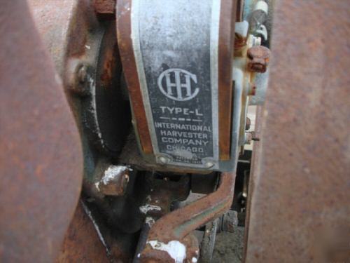 International harvester hit and miss engine