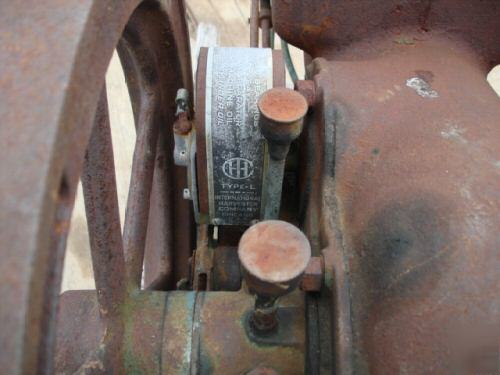 International harvester hit and miss engine