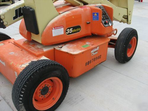 Jlg 35E manlift boom lift man boomlift aerial scissor
