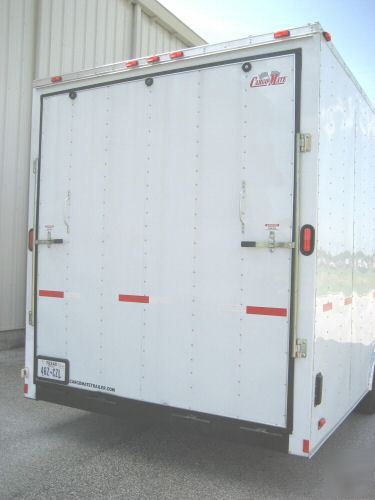 Like new 24' custom enclosed car hauler ,8'6