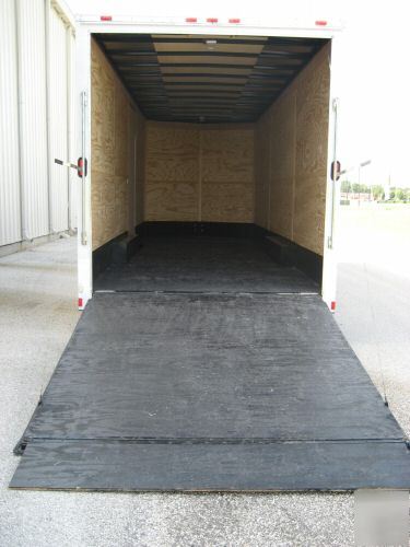 Like new 24' custom enclosed car hauler ,8'6