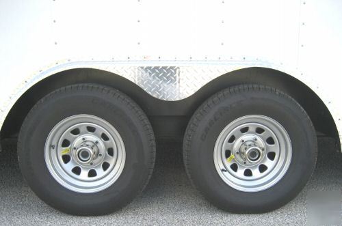 Like new 24' custom enclosed car hauler ,8'6