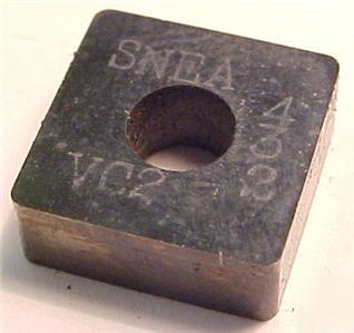 Lot of 10 valenite carbide inserts snea 432 / VC2