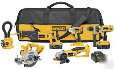 New brand dewalt DC6PAKIA 18V combo kit