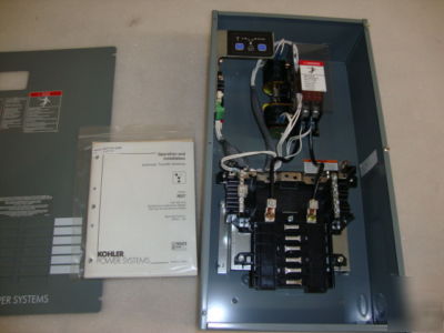 New kohler 12 kw generator & transfer panel 12RESM1 