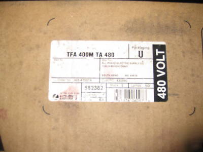 New lithonia lighting tfa 400M ta 480 floodlight, brand 