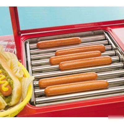 New retro style carnival hot dog vending stand cart 