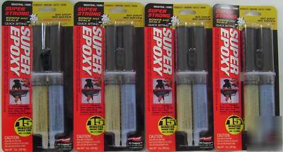 Pc super epoxy super strong no drip formula 4 pack