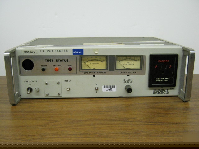 Rod l elex M500AVRUC4-50-100 hipot tester