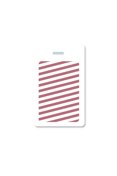 Thermal-printable timebadge clip-on backpart 06054
