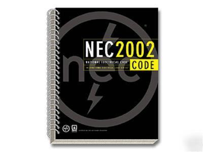 2002 nec electrical code book spiral edition