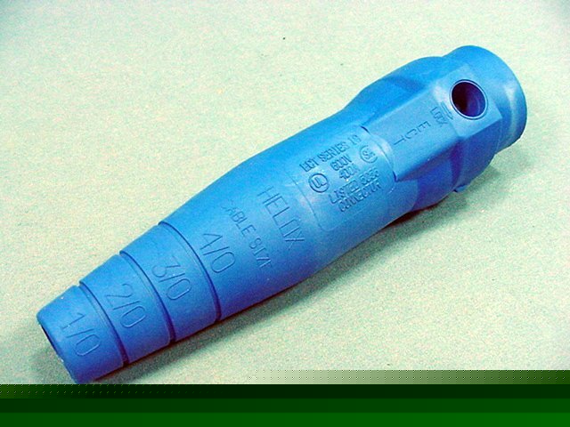 5 blue leviton 18 series cam plug insulating sleeves