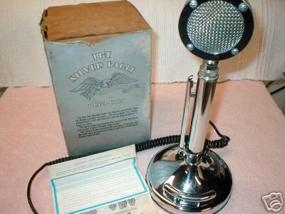 Astatic d-104 silver eagle microphone in original box