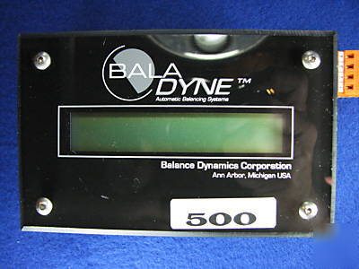 Baladyne remote display unit system iv 500M