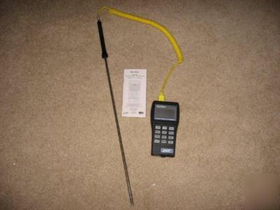 Cole parmer digi-sense duallog thermocouple thermometer