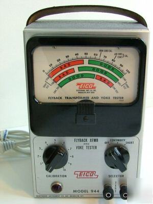 Eico model 944 flyback & yoke tester, excellent condx