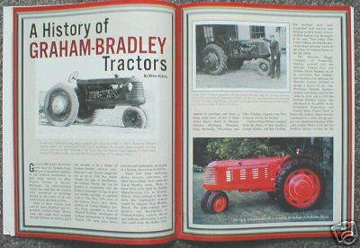 Graham bradley farm tractor antique power