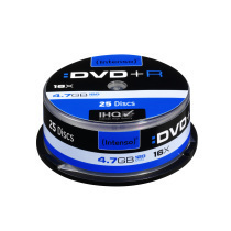 Intenso dvd+r 4.7GB - 16X speed - 25PK cakebox.