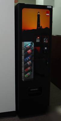 Lot of 7 snack/soda vending machines -selectivend & 800
