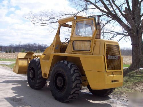 Michigan front end loader 471 detroit engine