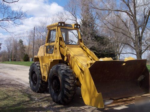 Michigan front end loader 471 detroit engine