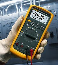 New fluke 87V digital multimeter and pouch in box 