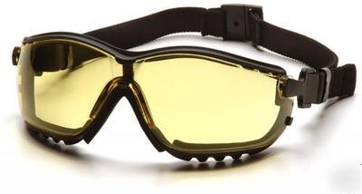 New pyramex V2G google safety glasses anti-fog 