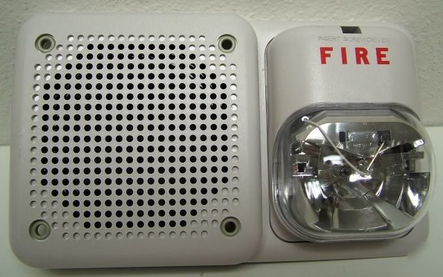 New system sensor fire wall speaker w strobe SP3 series