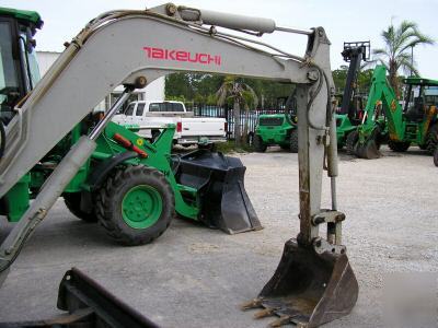 Takeuchi TB035 mini excavator, 1999, clean, 2767 hours